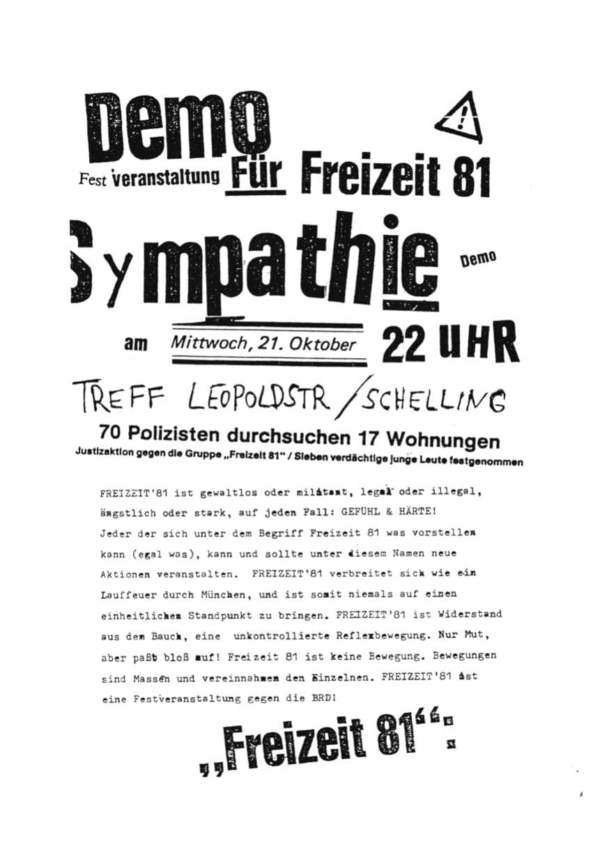 Seite 69 des Verfassungsschutzbericht 1981 Bayern