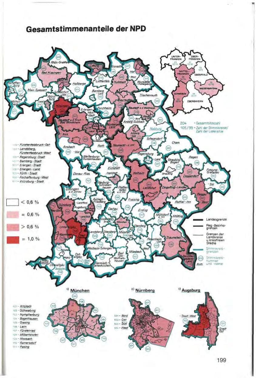 Seite 203 des Verfassungsschutzbericht 1982 Bayern