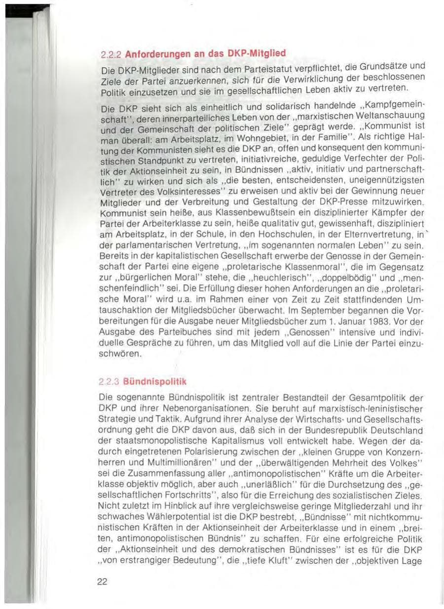Seite 24 des Verfassungsschutzbericht 1982 Bayern