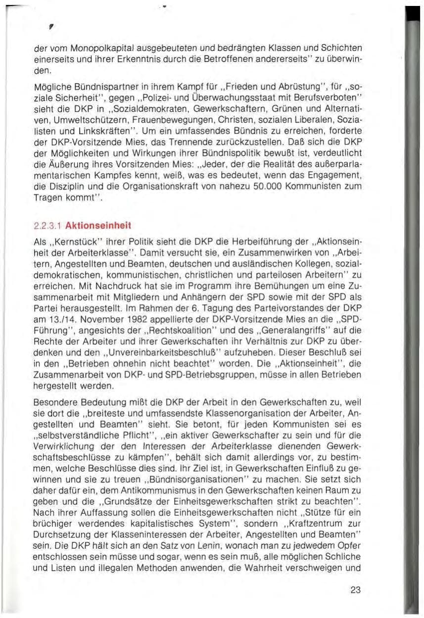 Seite 25 des Verfassungsschutzbericht 1982 Bayern