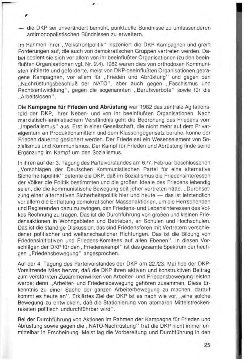 Seite 27 des Verfassungsschutzbericht 1982 Bayern