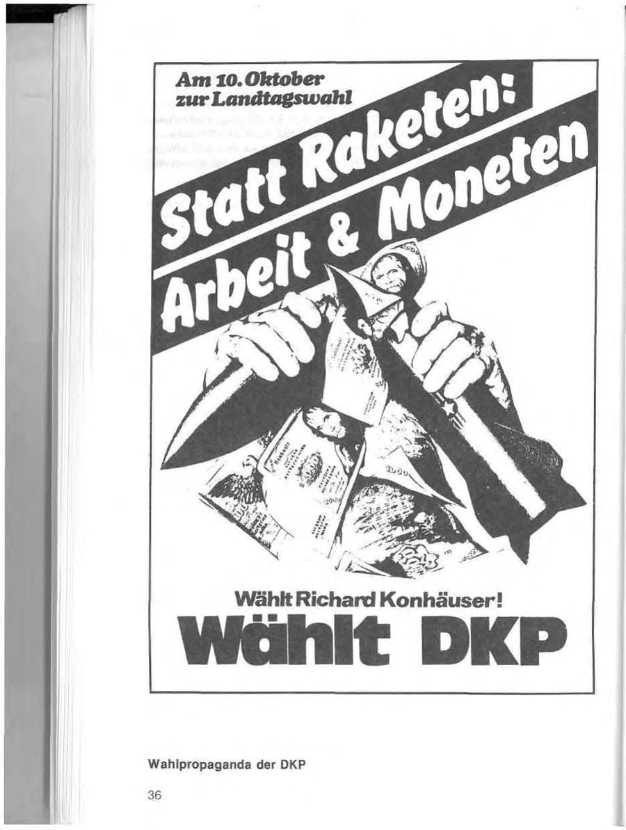 Seite 38 des Verfassungsschutzbericht 1982 Bayern