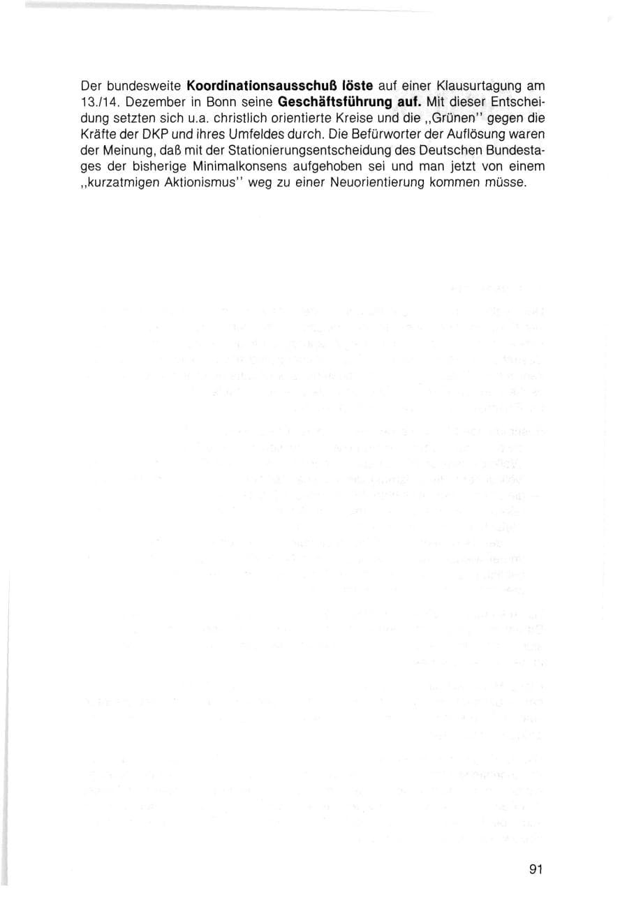 Seite 91 des Verfassungsschutzbericht 1983 Bayern