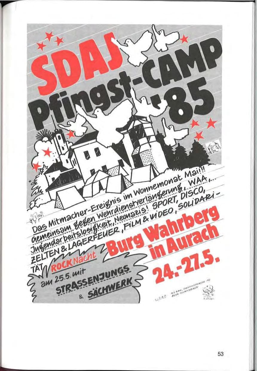 Seite 53 des Verfassungsschutzbericht 1985 Bayern