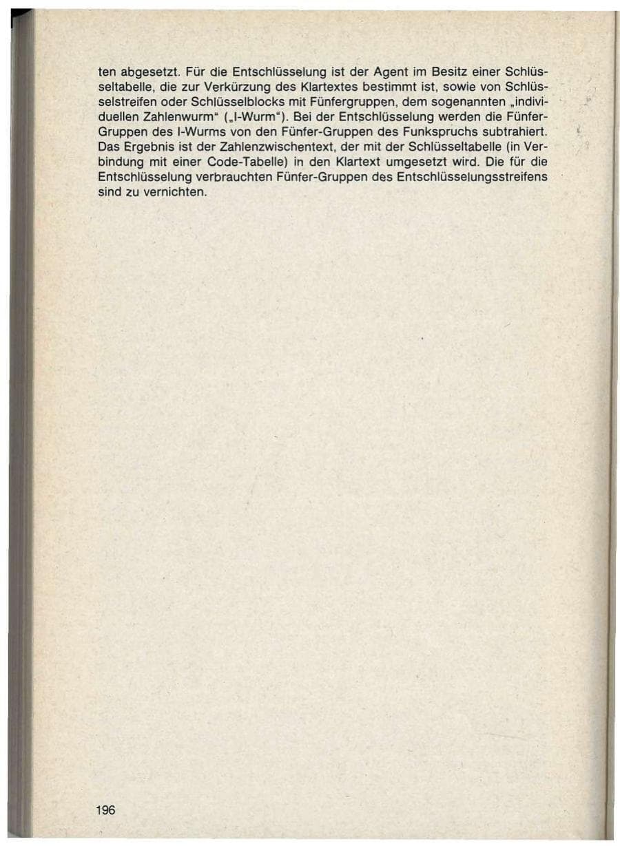 Seite 196 des Verfassungsschutzbericht 1986 Bayern