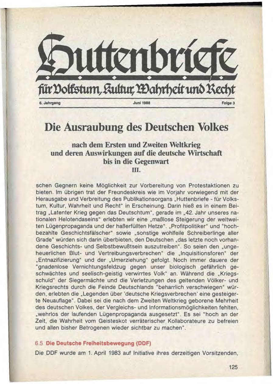 Seite 127 des Verfassungsschutzbericht 1988 Bayern
