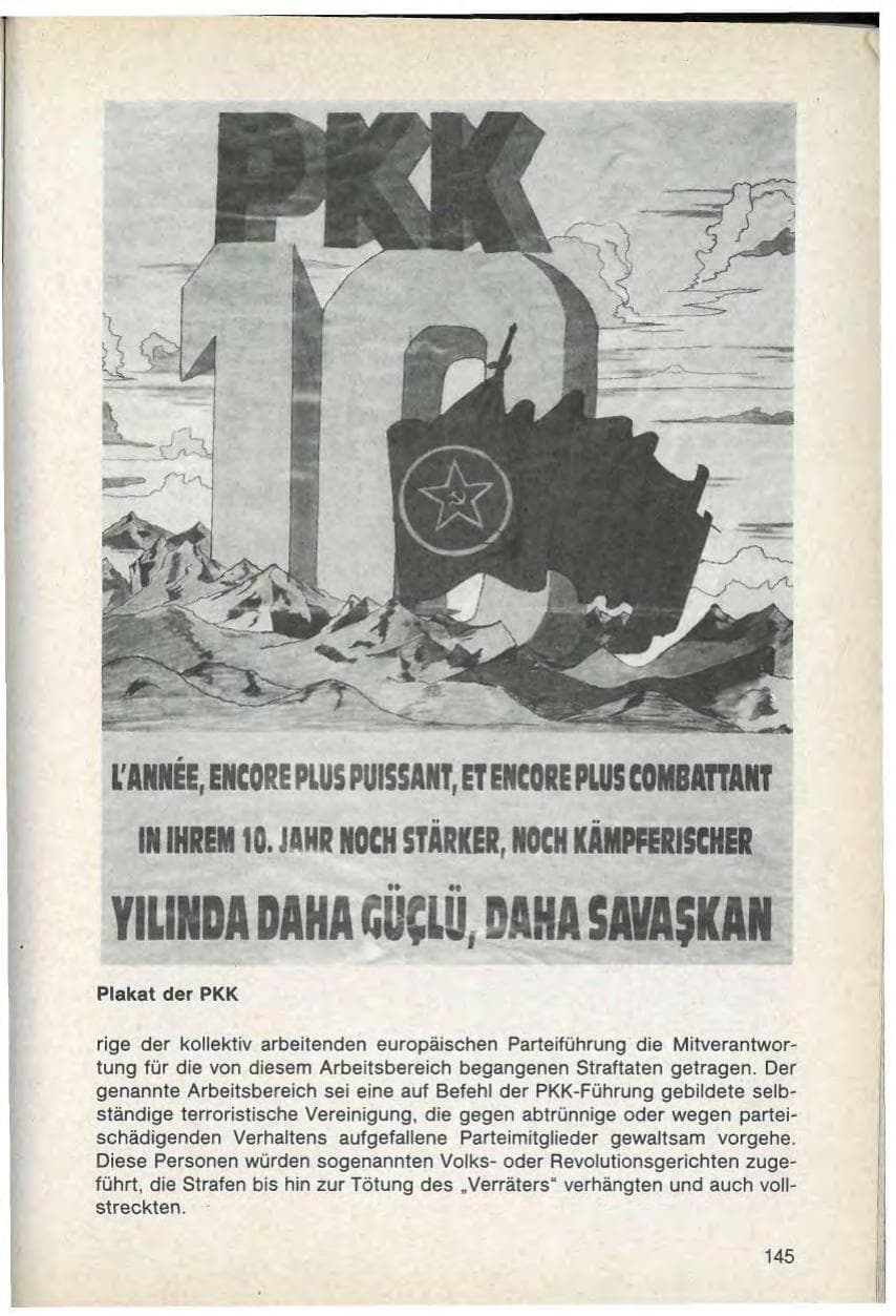 Seite 147 des Verfassungsschutzbericht 1988 Bayern