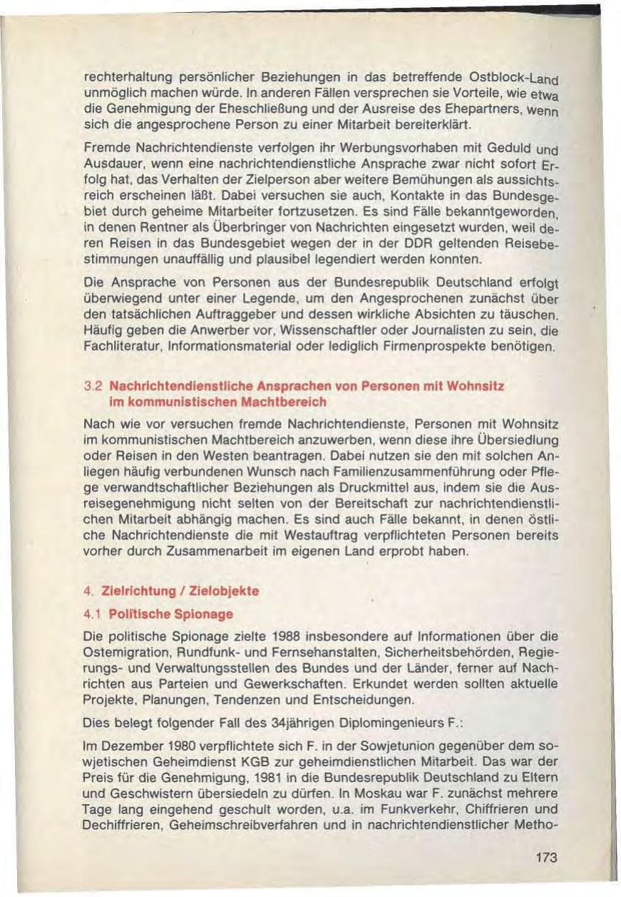 Seite 177 des Verfassungsschutzbericht 1988 Bayern