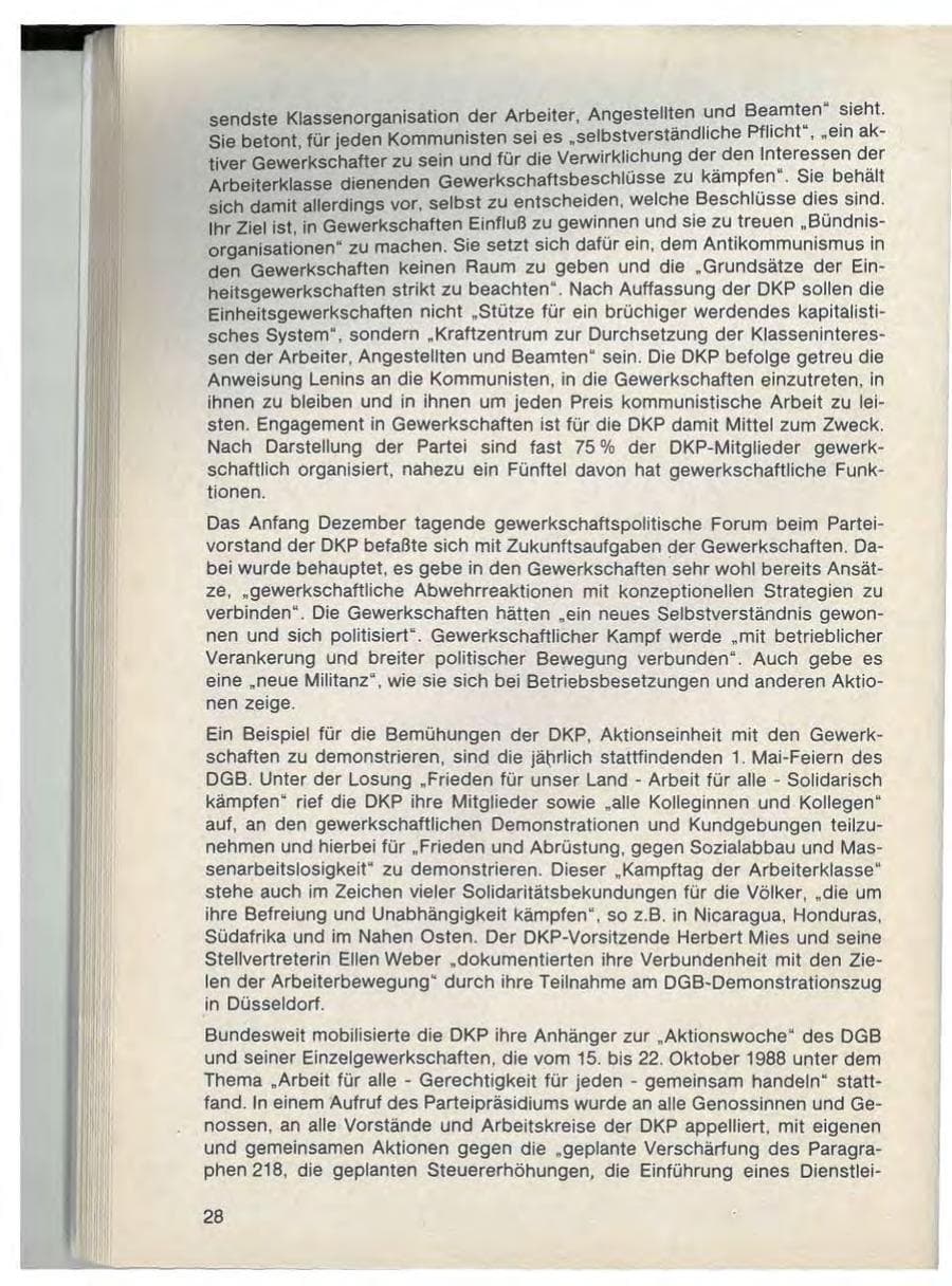 Seite 30 des Verfassungsschutzbericht 1988 Bayern