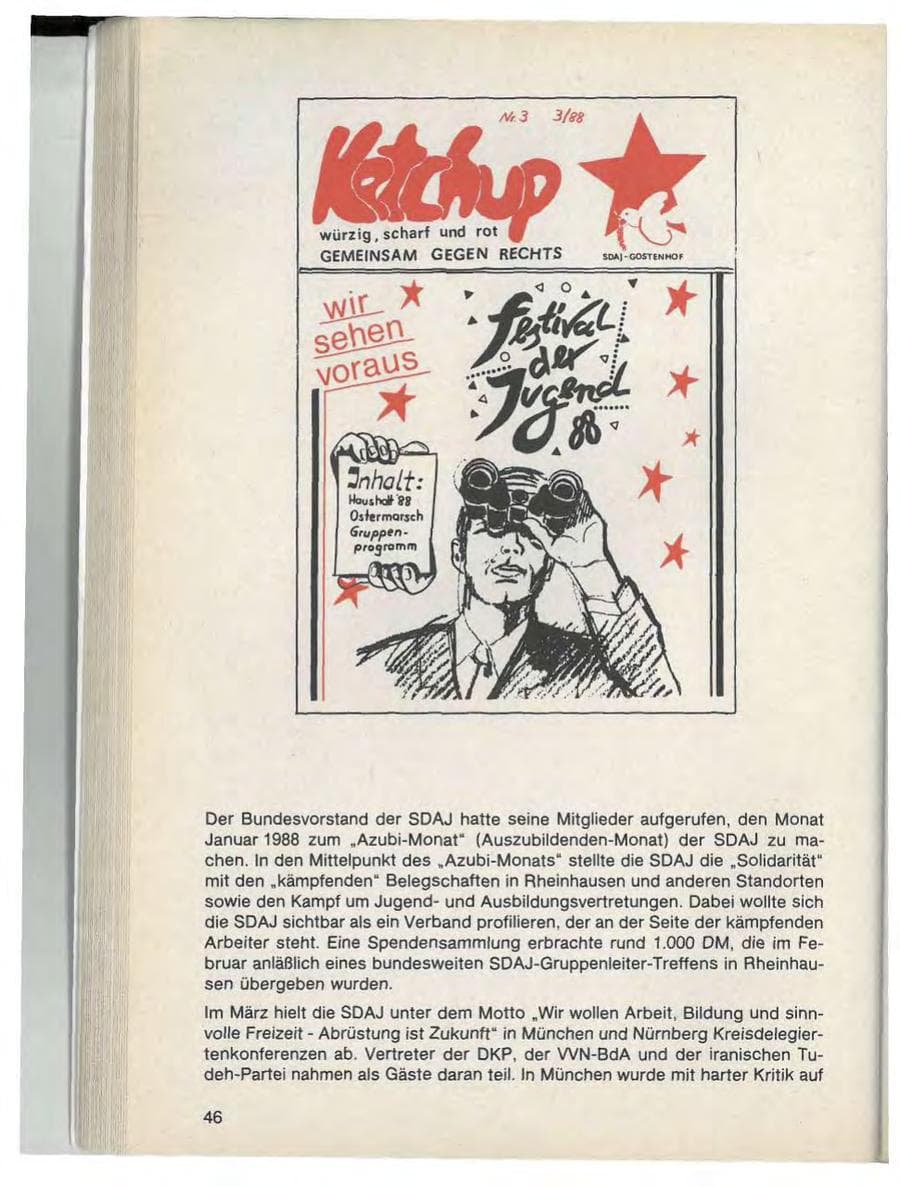 Seite 48 des Verfassungsschutzbericht 1988 Bayern