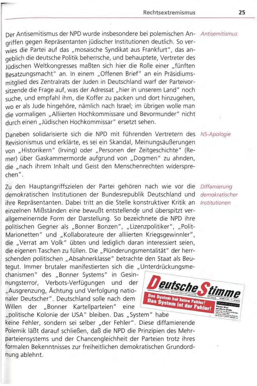 Seite 26 des Verfassungsschutzbericht 1994 Bayern