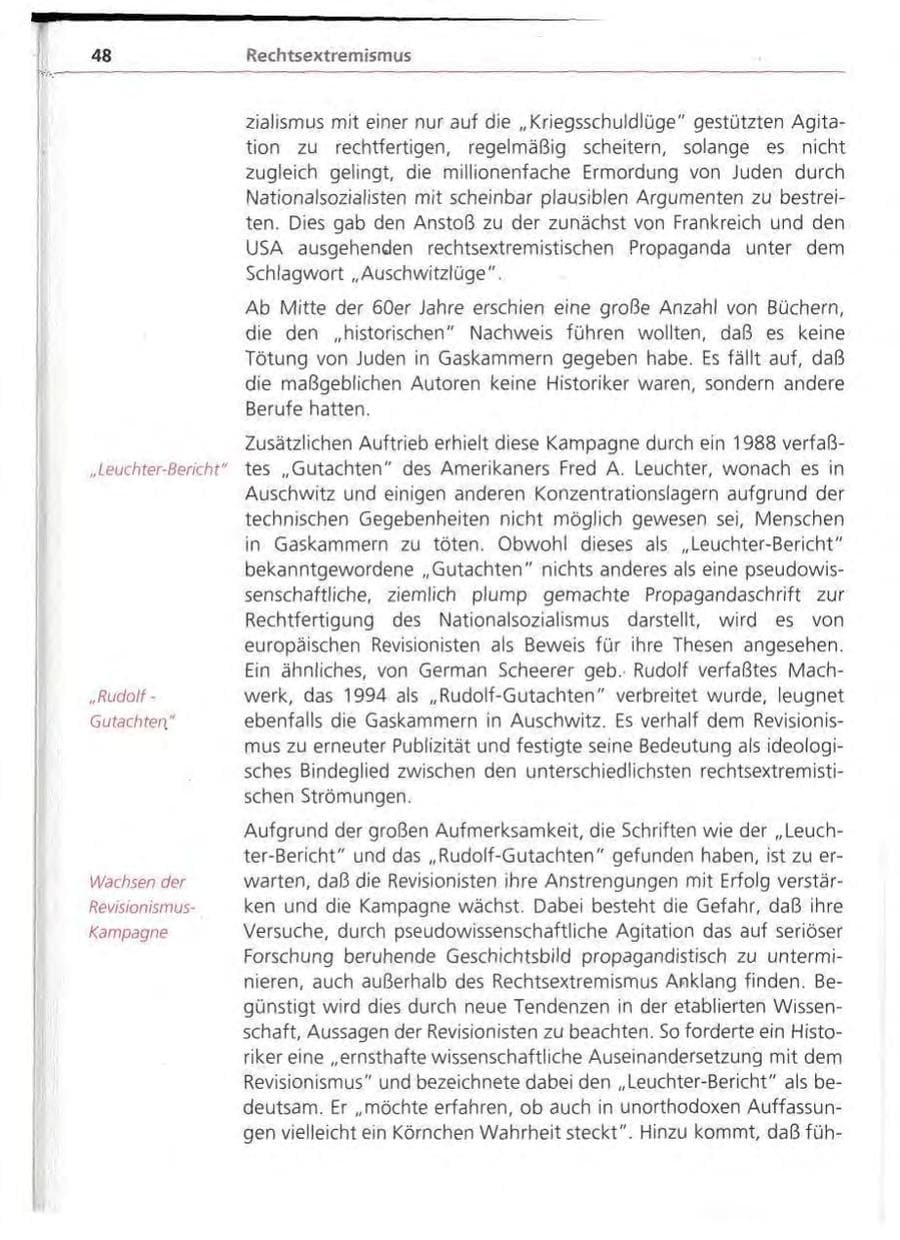 Seite 49 des Verfassungsschutzbericht 1994 Bayern