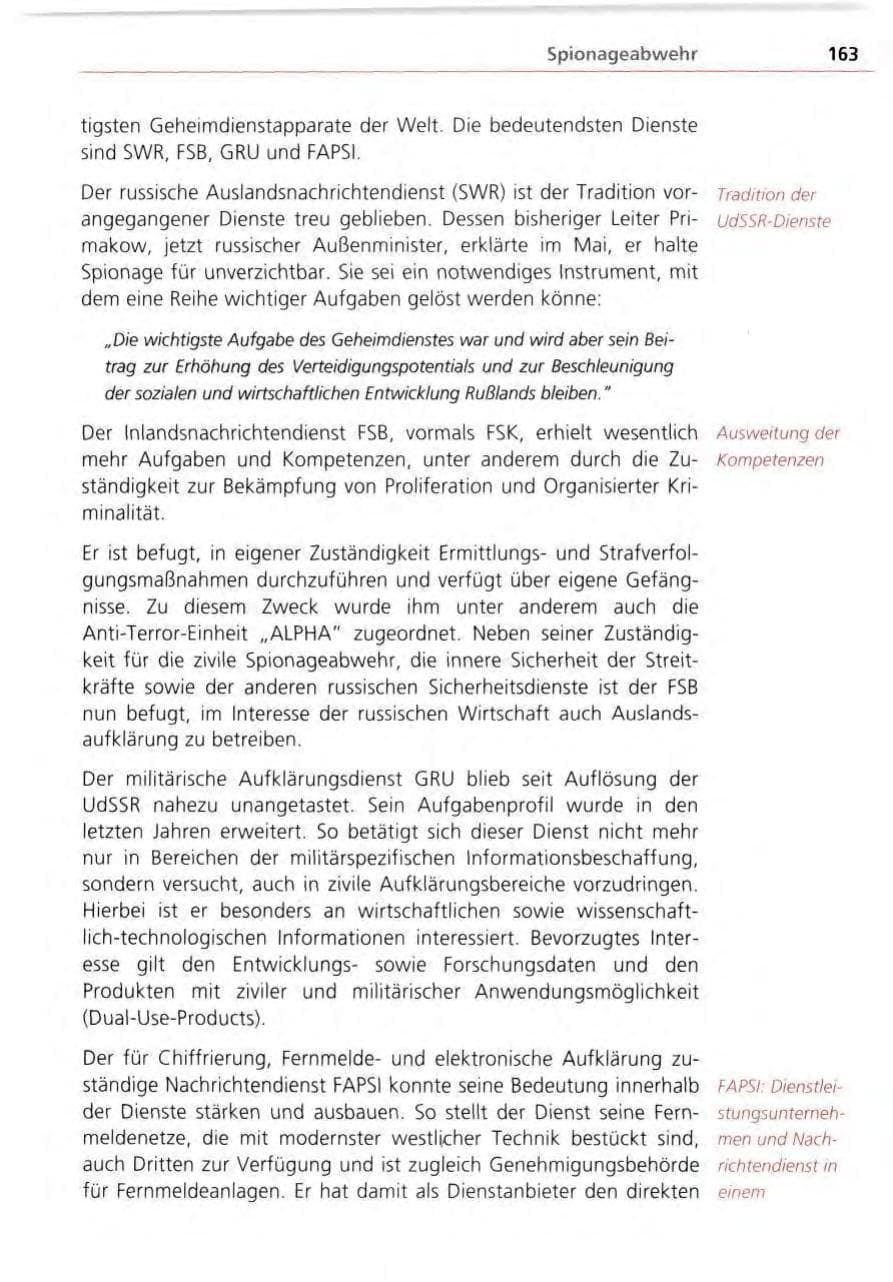 Seite 163 des Verfassungsschutzbericht 1995 Bayern