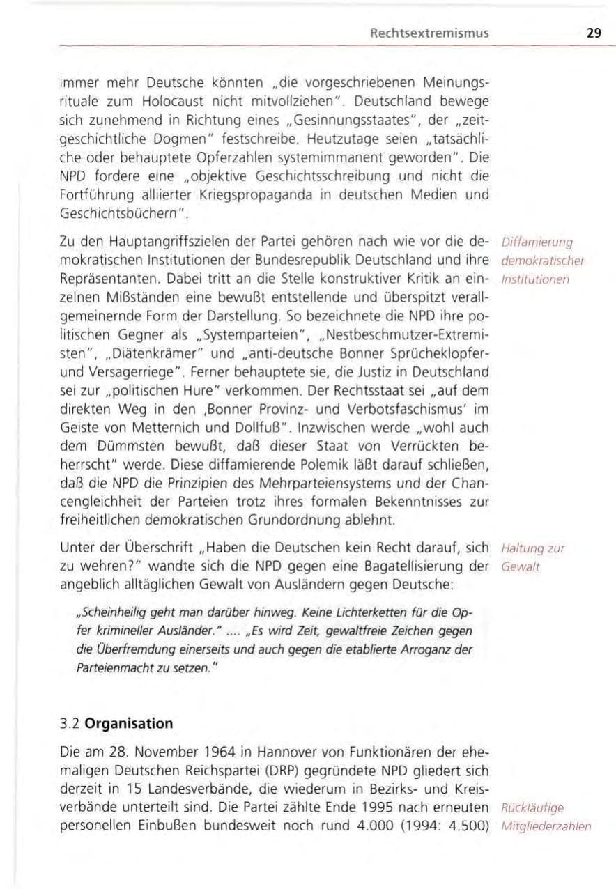 Seite 29 des Verfassungsschutzbericht 1995 Bayern