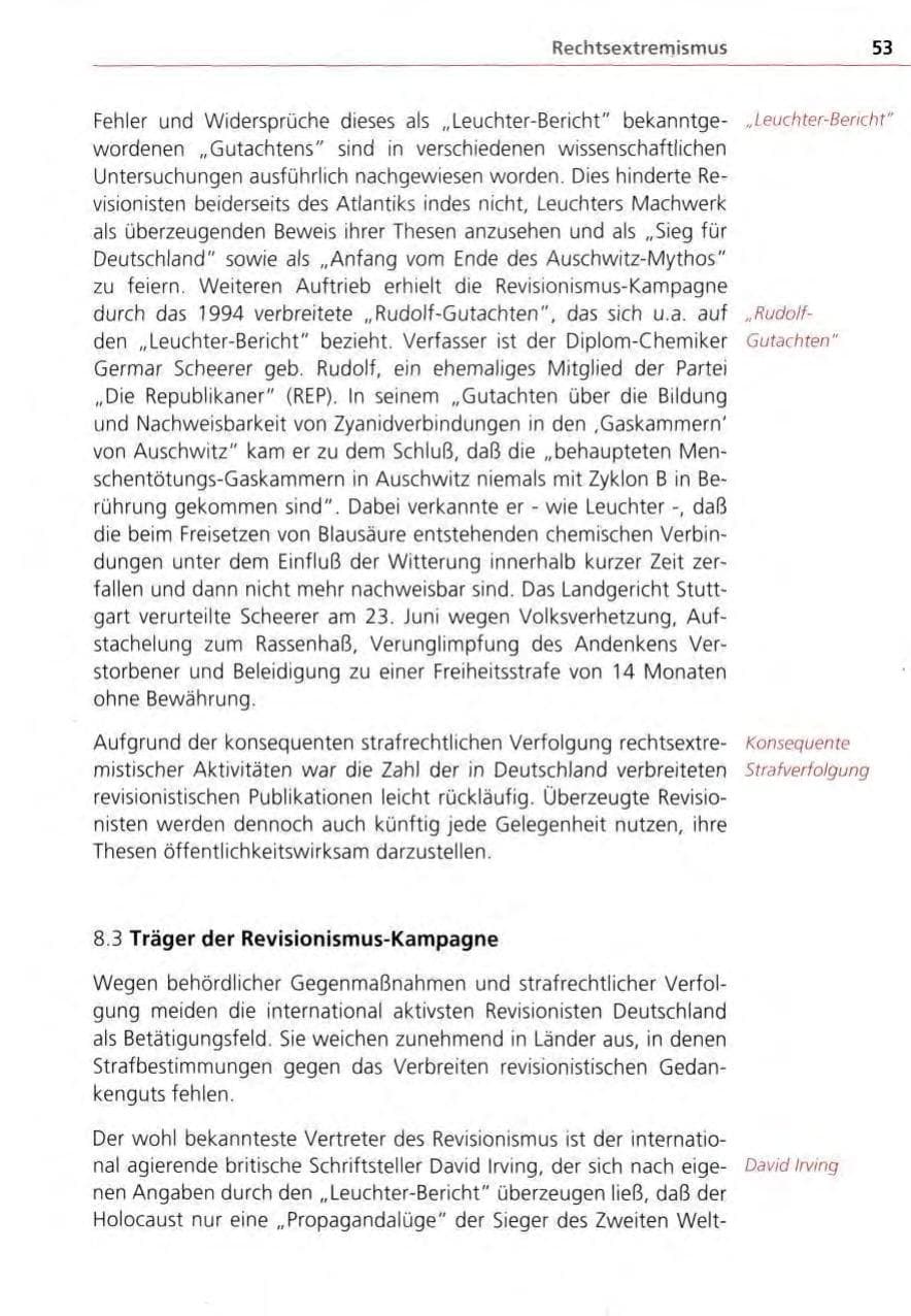 Seite 53 des Verfassungsschutzbericht 1995 Bayern