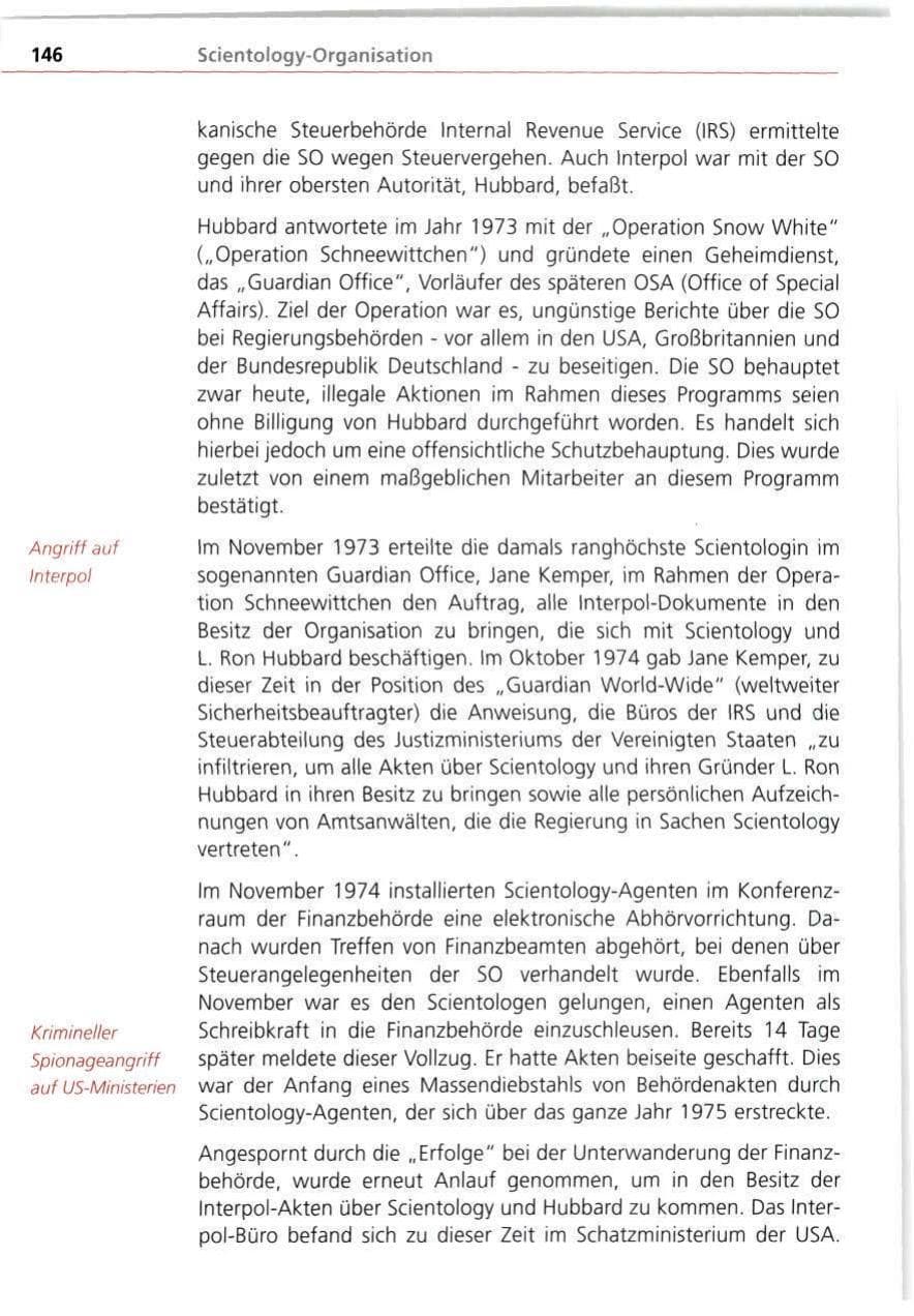 Seite 146 des Verfassungsschutzbericht 1998 Bayern