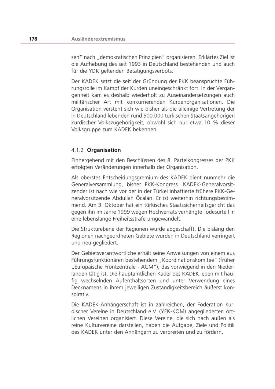Seite 178 des Verfassungsschutzbericht 2002 Bayern