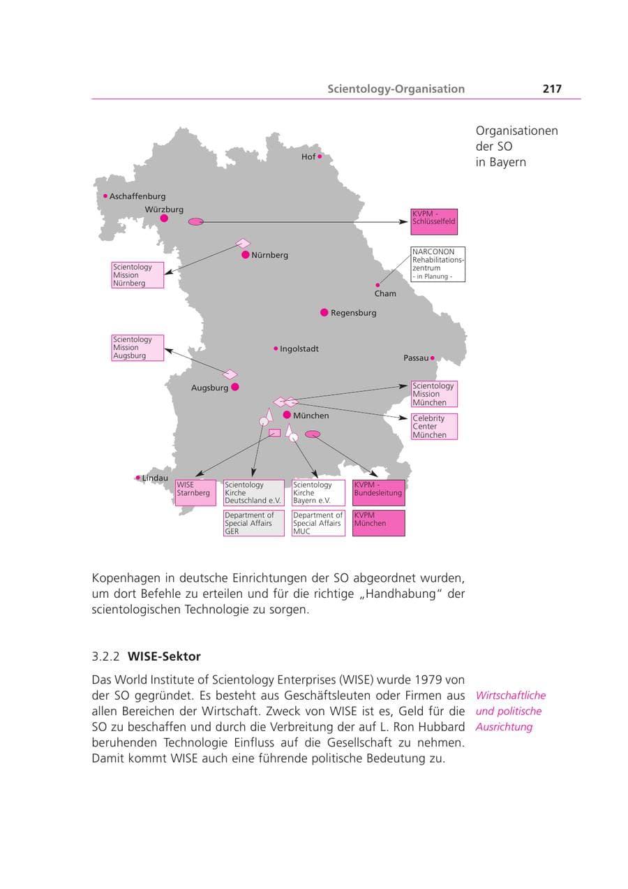Seite 217 des Verfassungsschutzbericht 2003 Bayern