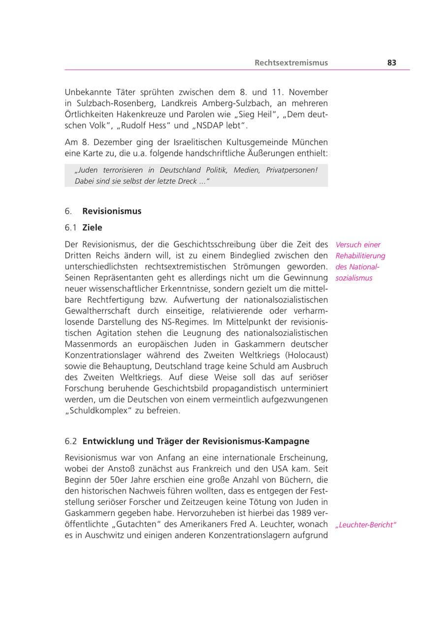 Seite 83 des Verfassungsschutzbericht 2003 Bayern