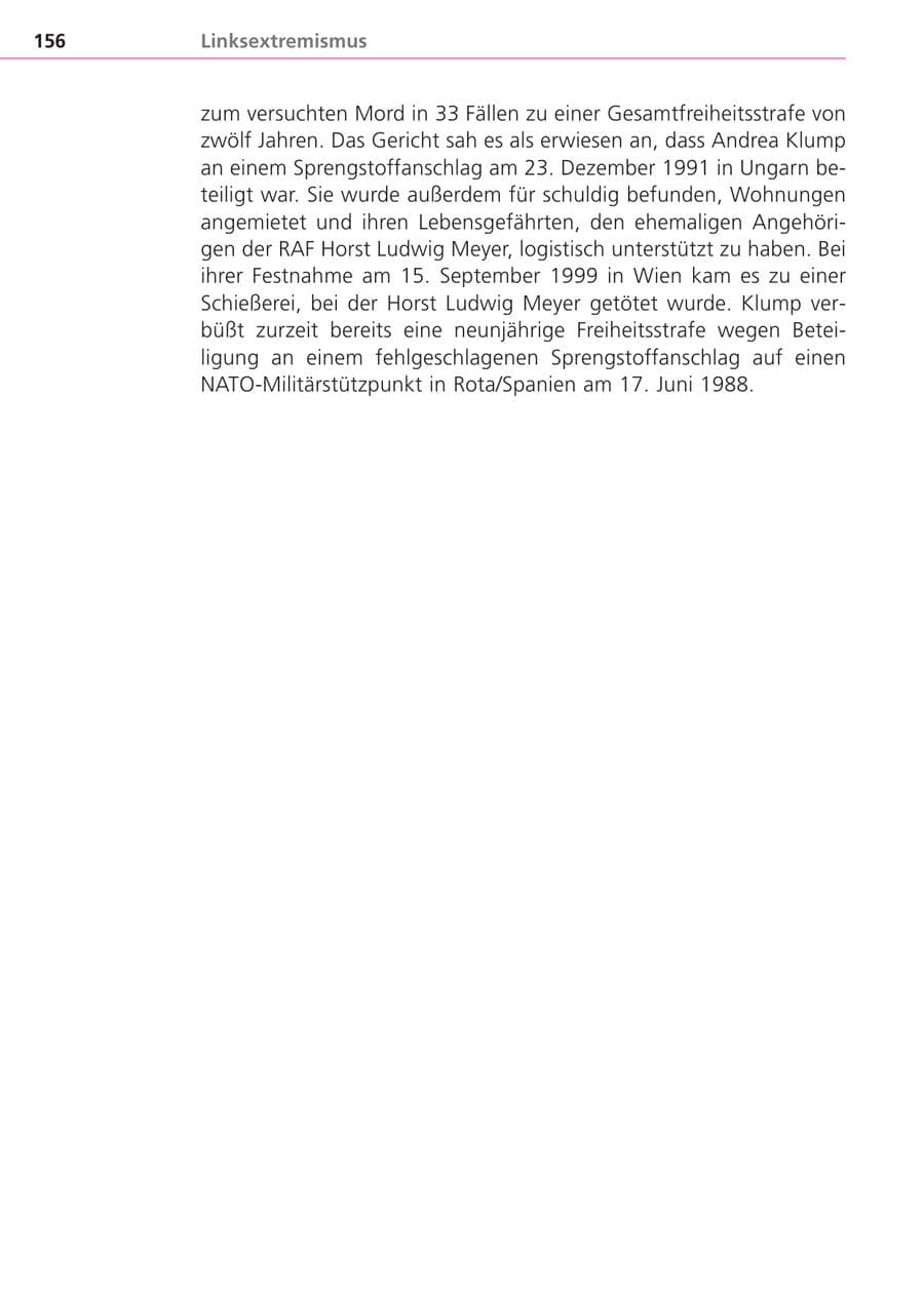 Seite 156 des Verfassungsschutzbericht 2004 Bayern