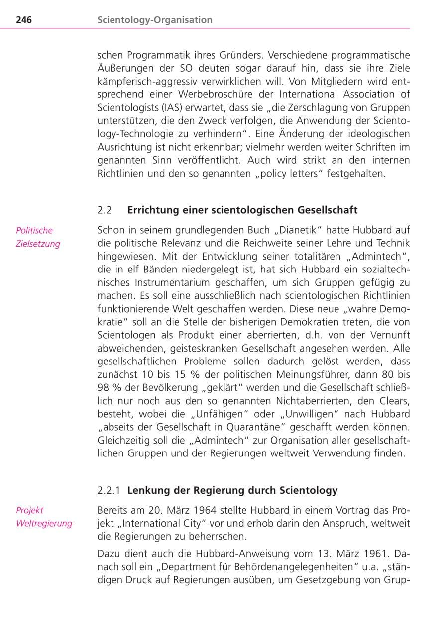 Seite 246 des Verfassungsschutzbericht 2004 Bayern