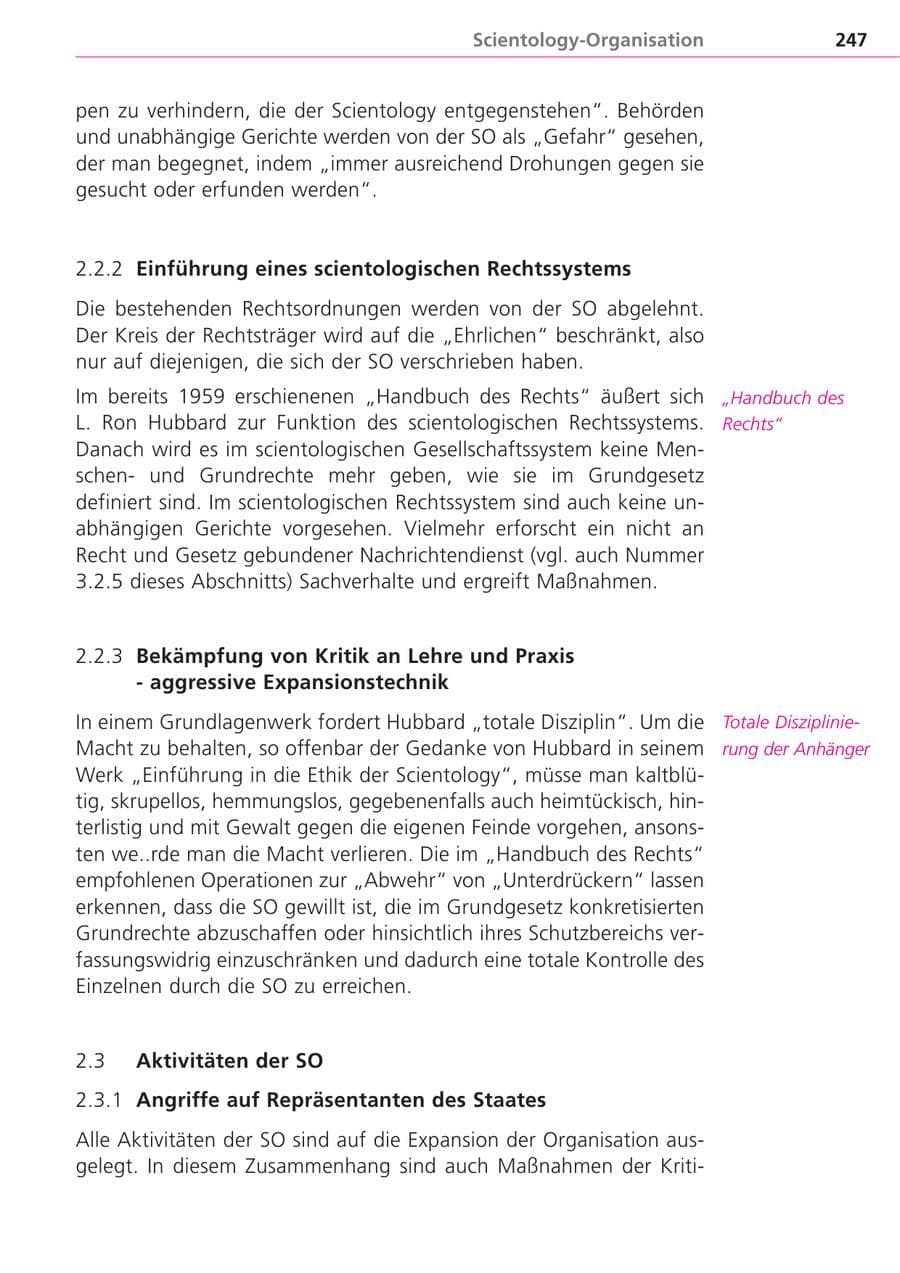 Seite 247 des Verfassungsschutzbericht 2004 Bayern
