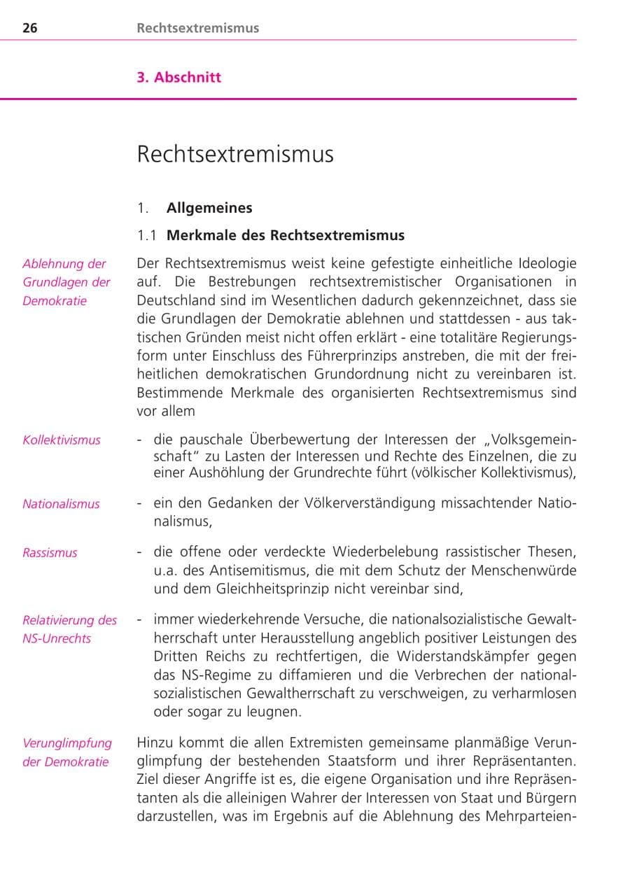 Seite 26 des Verfassungsschutzbericht 2004 Bayern
