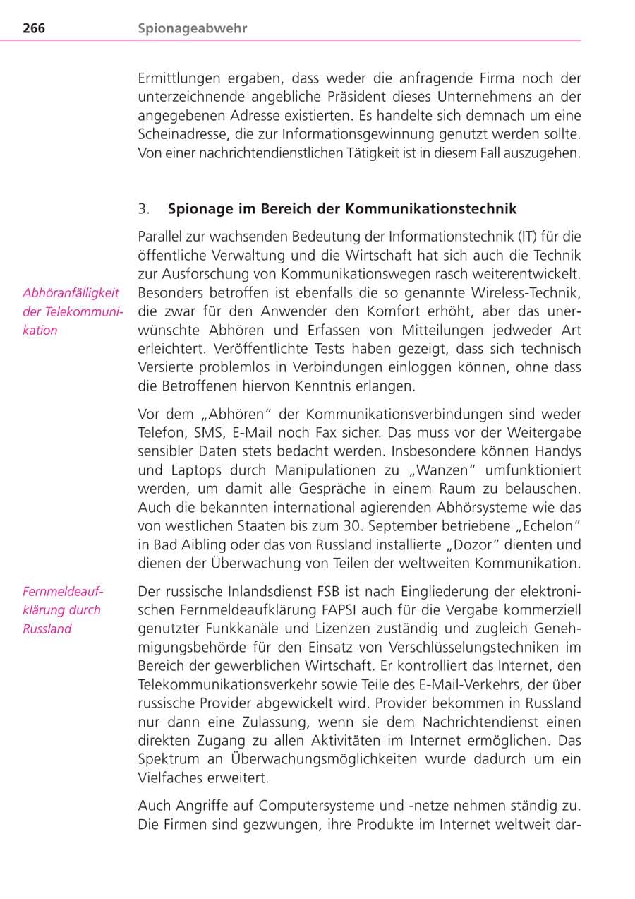 Seite 266 des Verfassungsschutzbericht 2004 Bayern