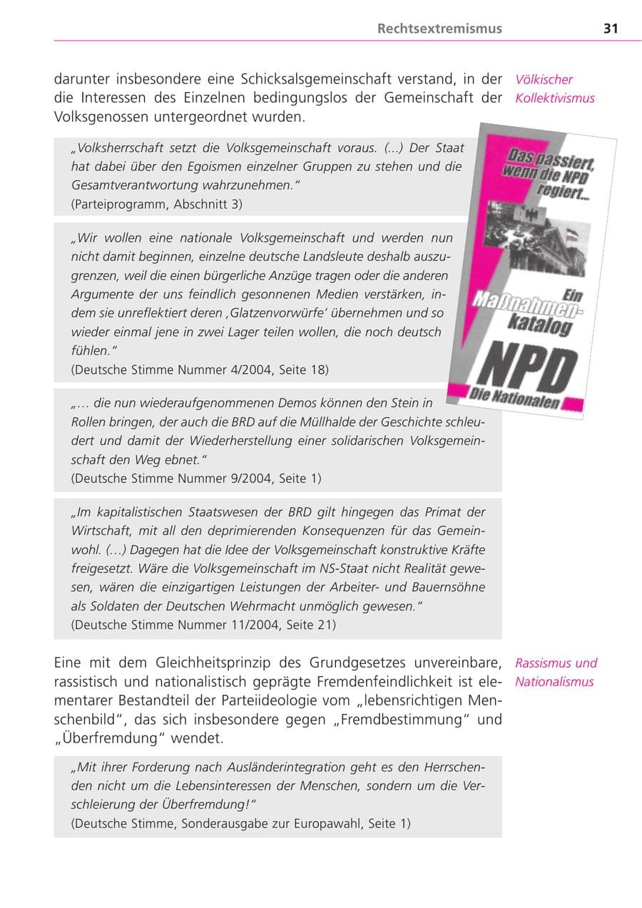Seite 31 des Verfassungsschutzbericht 2004 Bayern