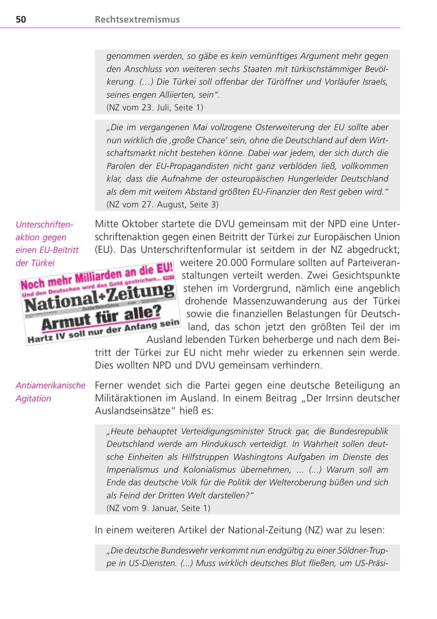 Seite 50 des Verfassungsschutzbericht 2004 Bayern