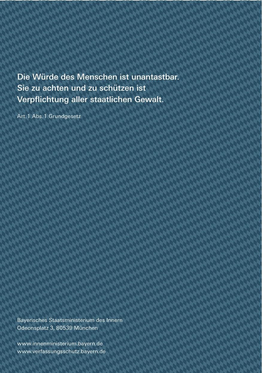 Seite 274 des Verfassungsschutzbericht 2010 Bayern