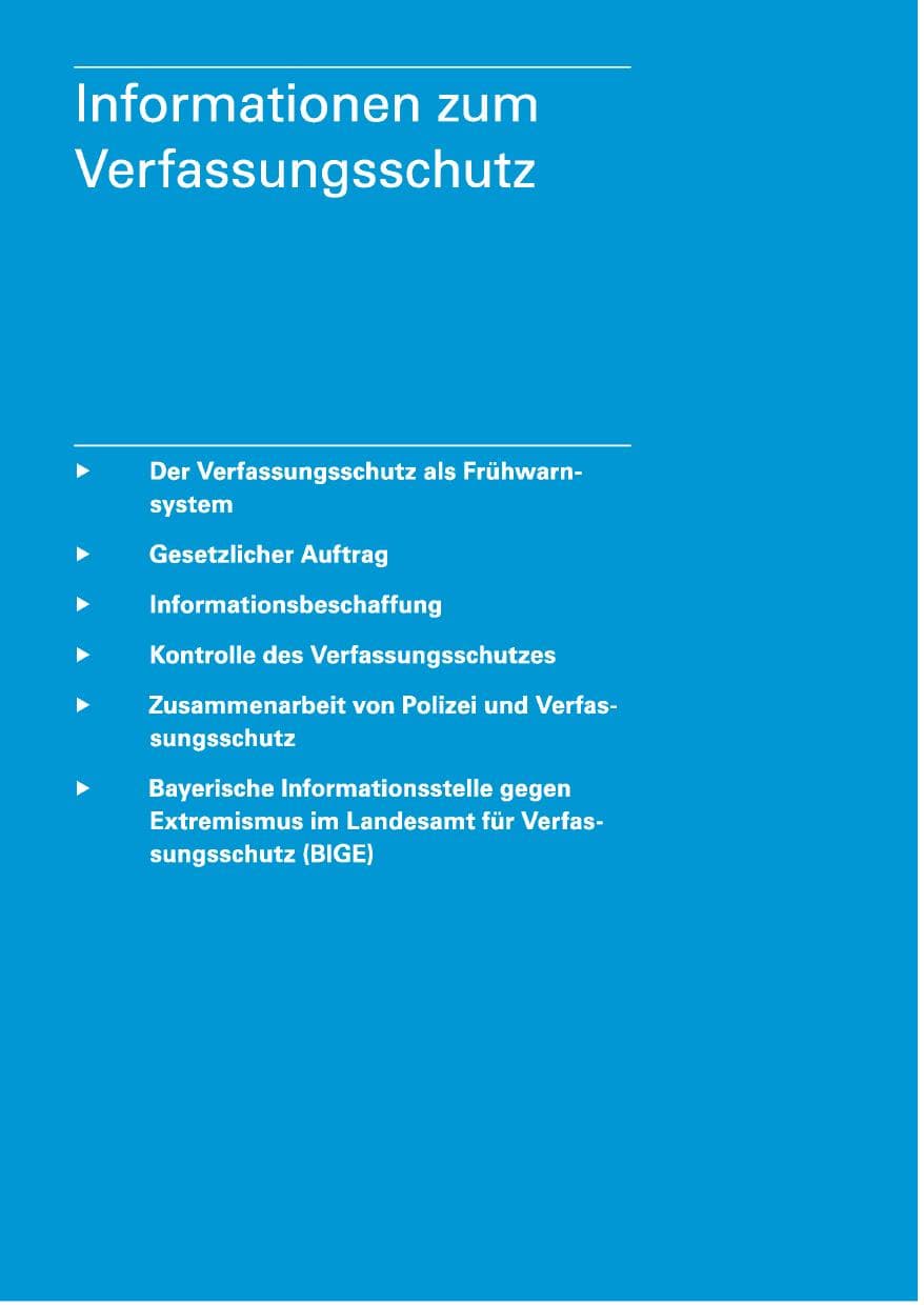 Seite 16 des Verfassungsschutzbericht 2013 Bayern