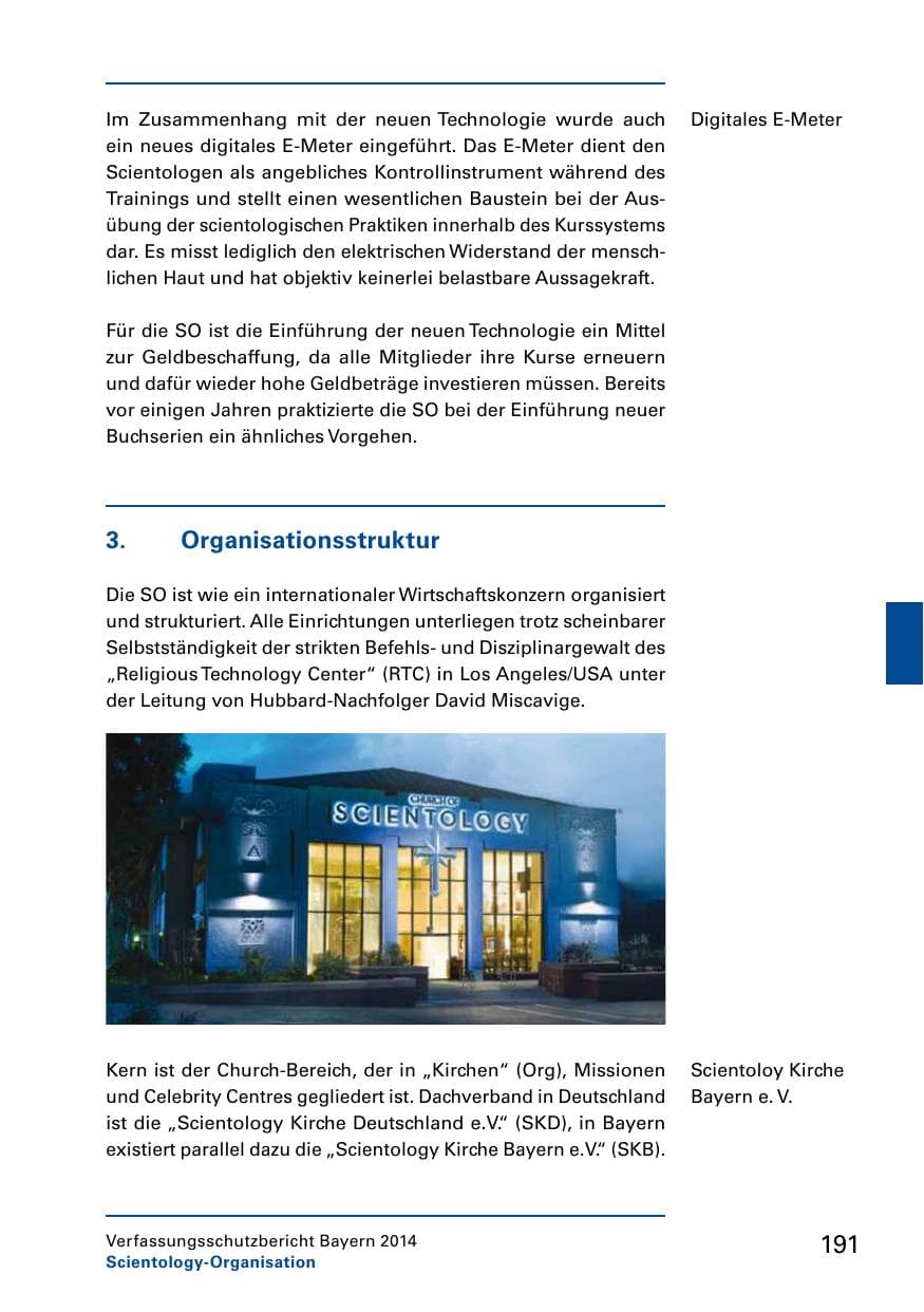 Seite 193 des Verfassungsschutzbericht 2014 Bayern