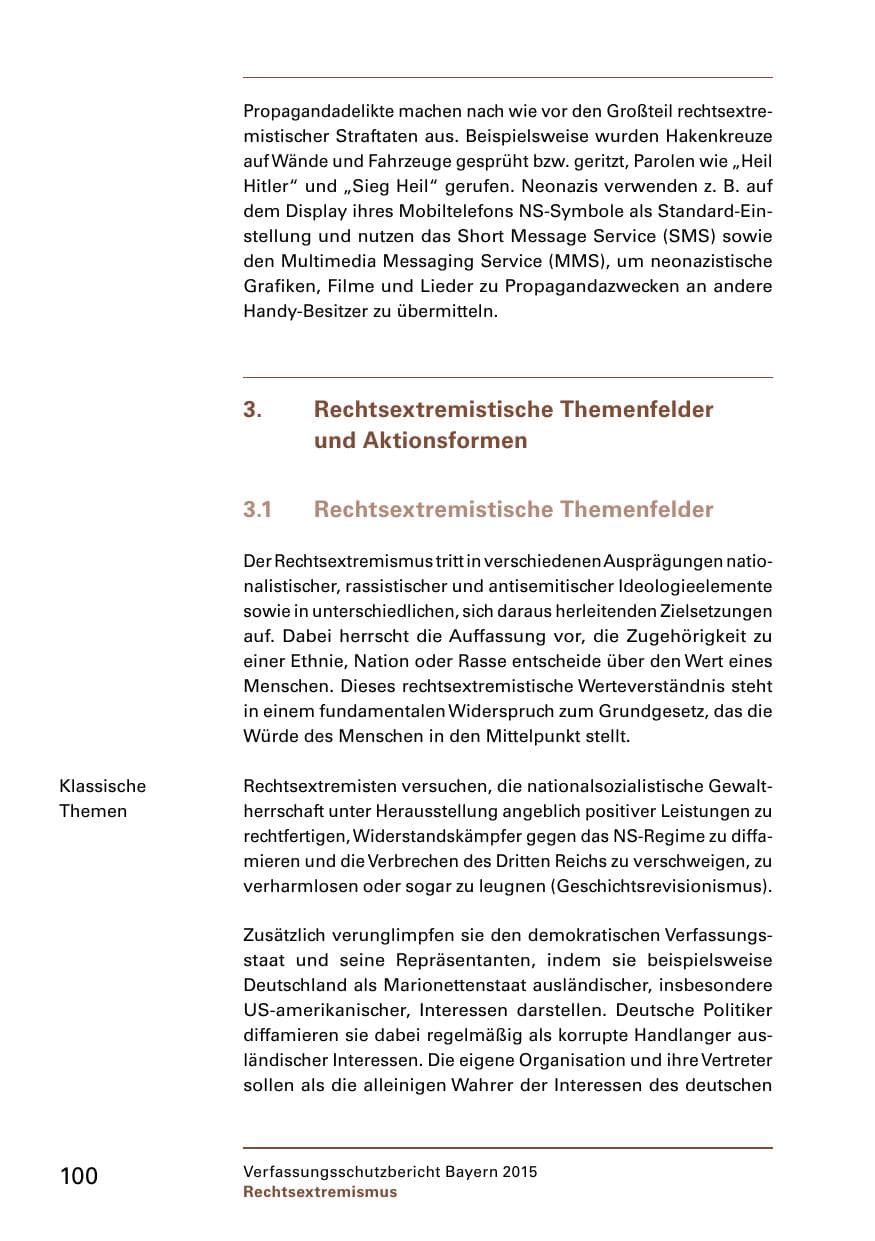 Seite 102 des Verfassungsschutzbericht 2015 Bayern