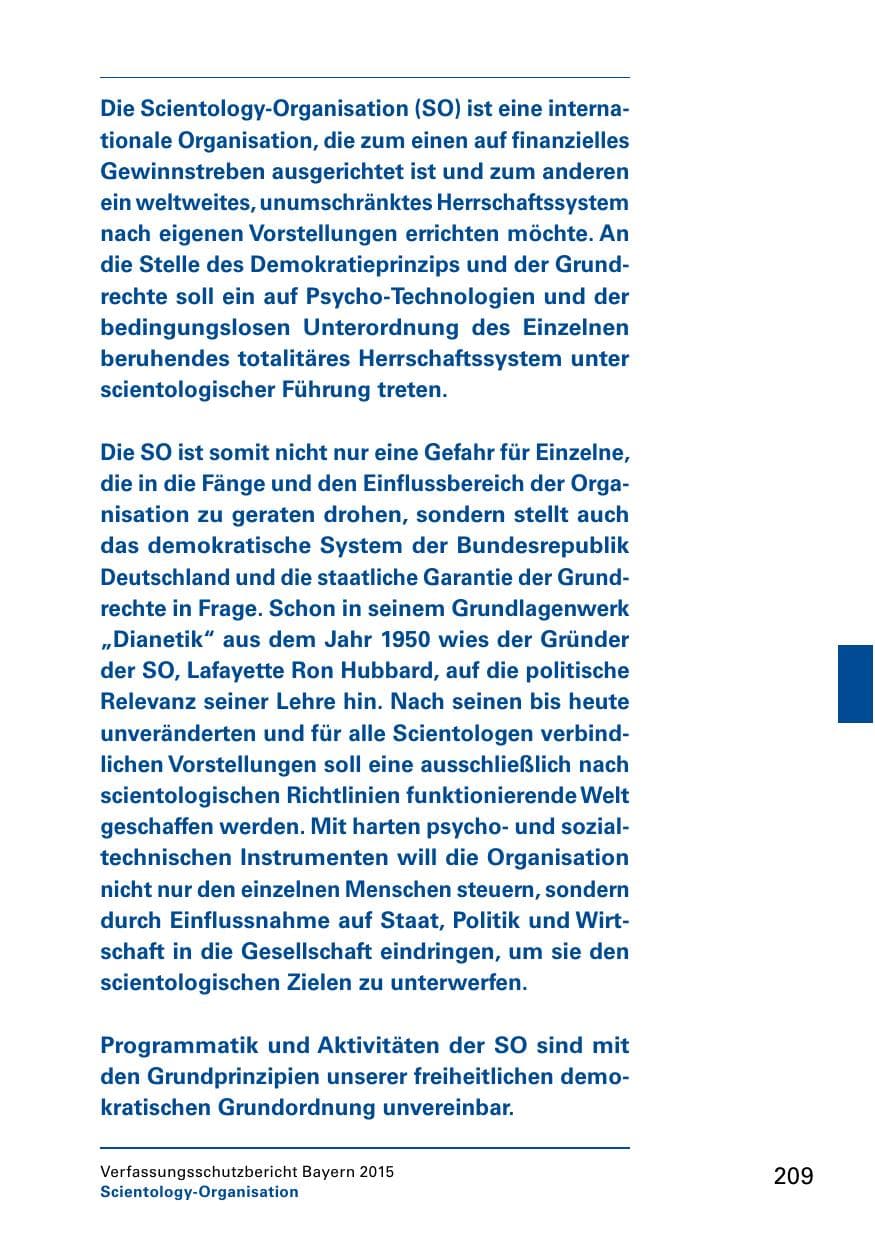 Seite 211 des Verfassungsschutzbericht 2015 Bayern
