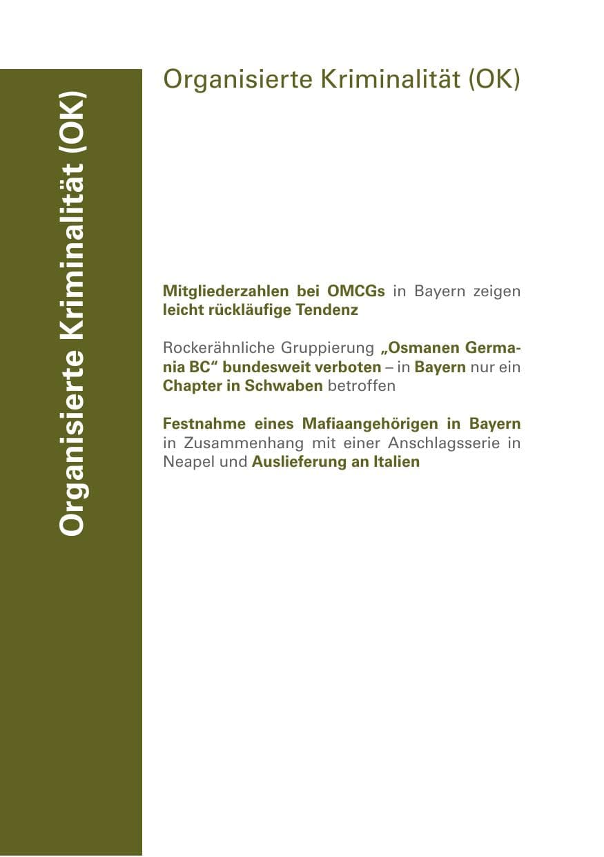 Seite 294 des Verfassungsschutzbericht 2018 Bayern