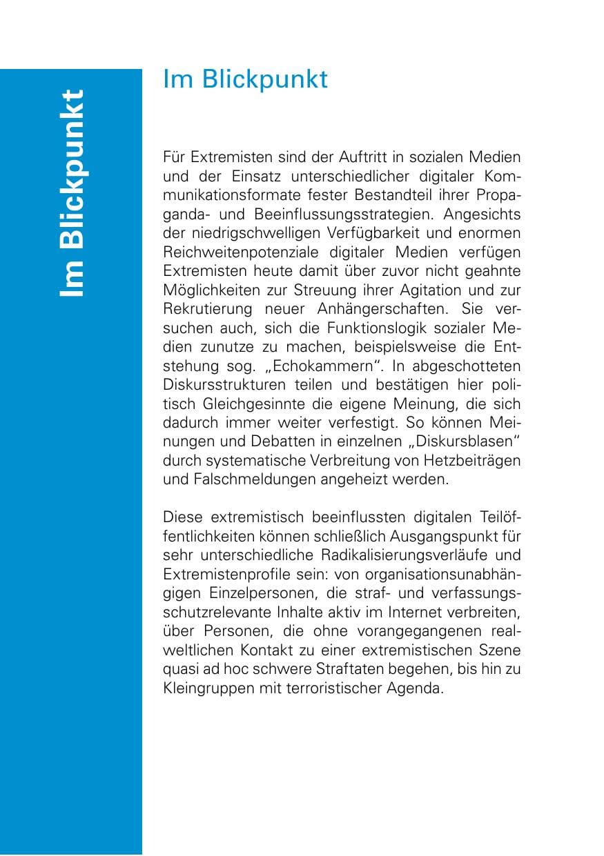 Seite 310 des Verfassungsschutzbericht 2018 Bayern