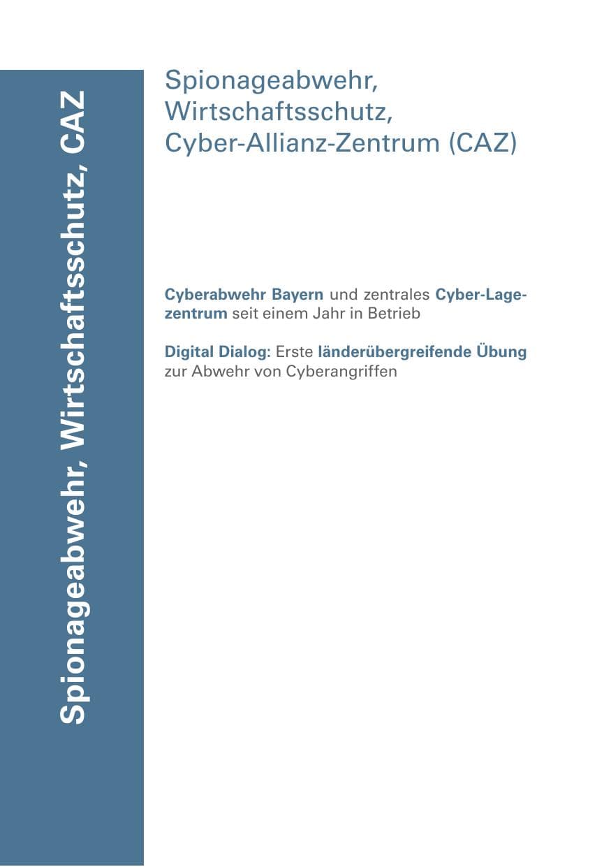 Seite 306 des Verfassungsschutzbericht 2020 Bayern