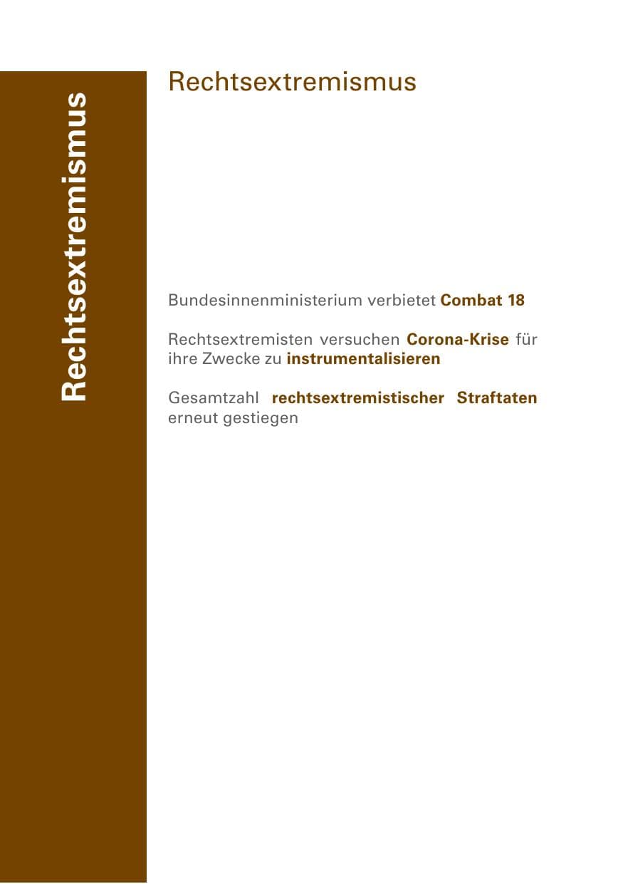 Seite 98 des Verfassungsschutzbericht 2020 Bayern