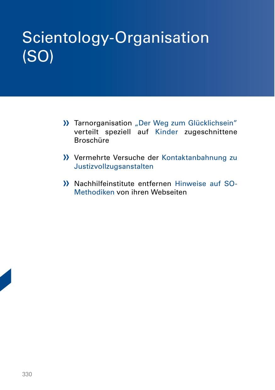 Seite 330 des Verfassungsschutzbericht 2022 Bayern