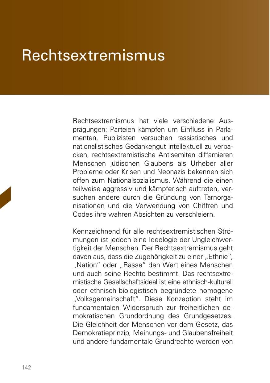 Seite 142 des Verfassungsschutzbericht 2024 Bayern