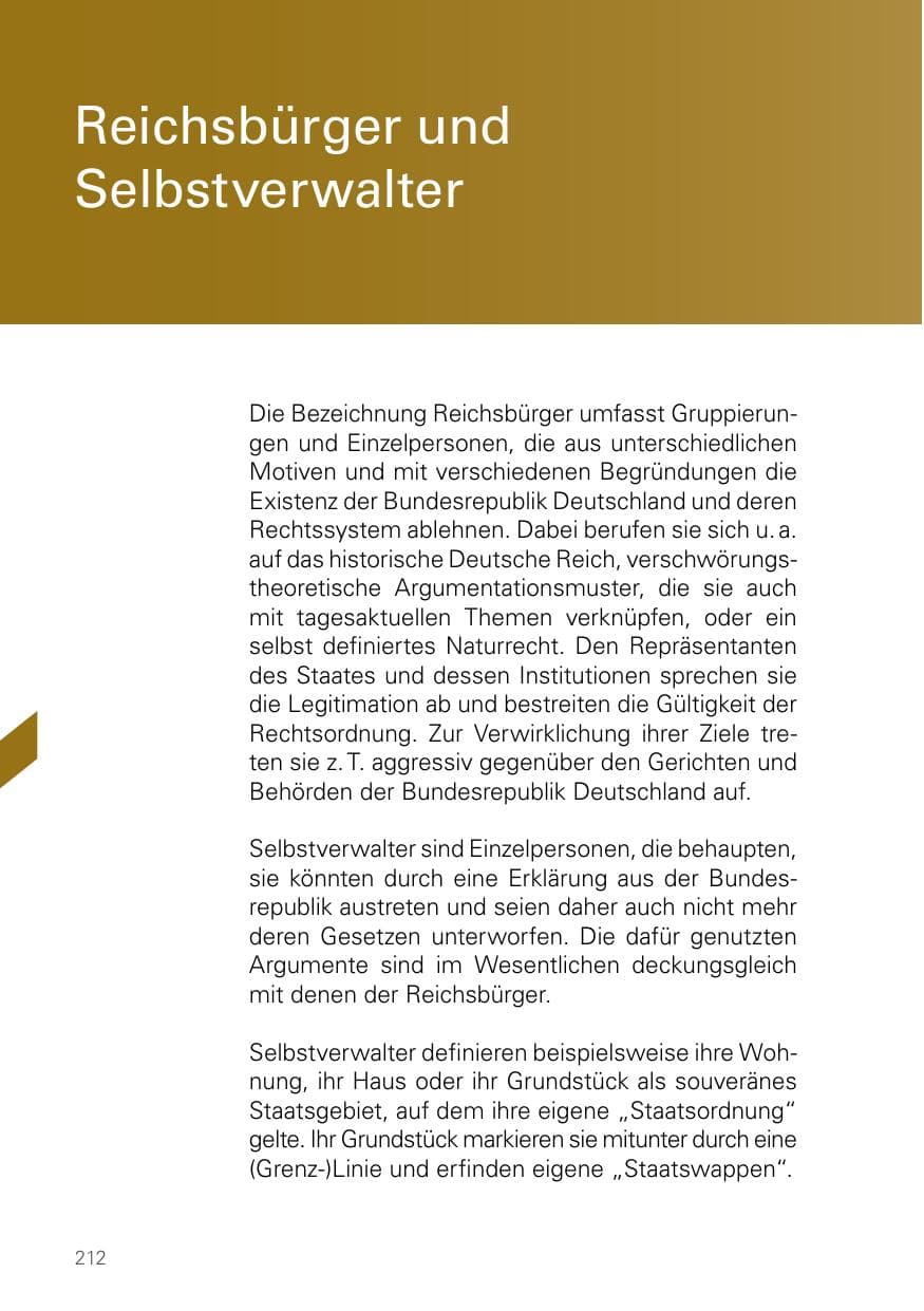 Seite 212 des Verfassungsschutzbericht 2024 Bayern