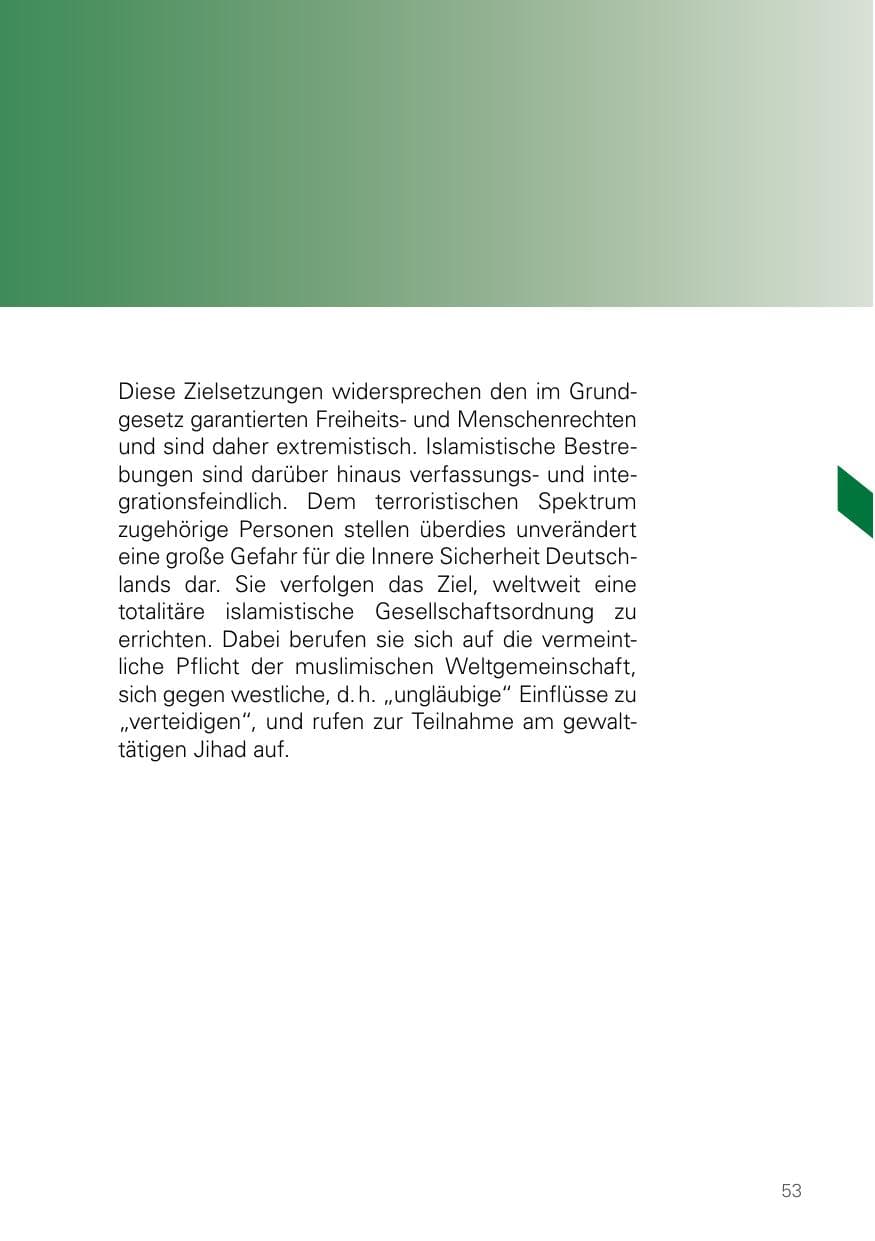 Seite 53 des Verfassungsschutzbericht 2024 Bayern