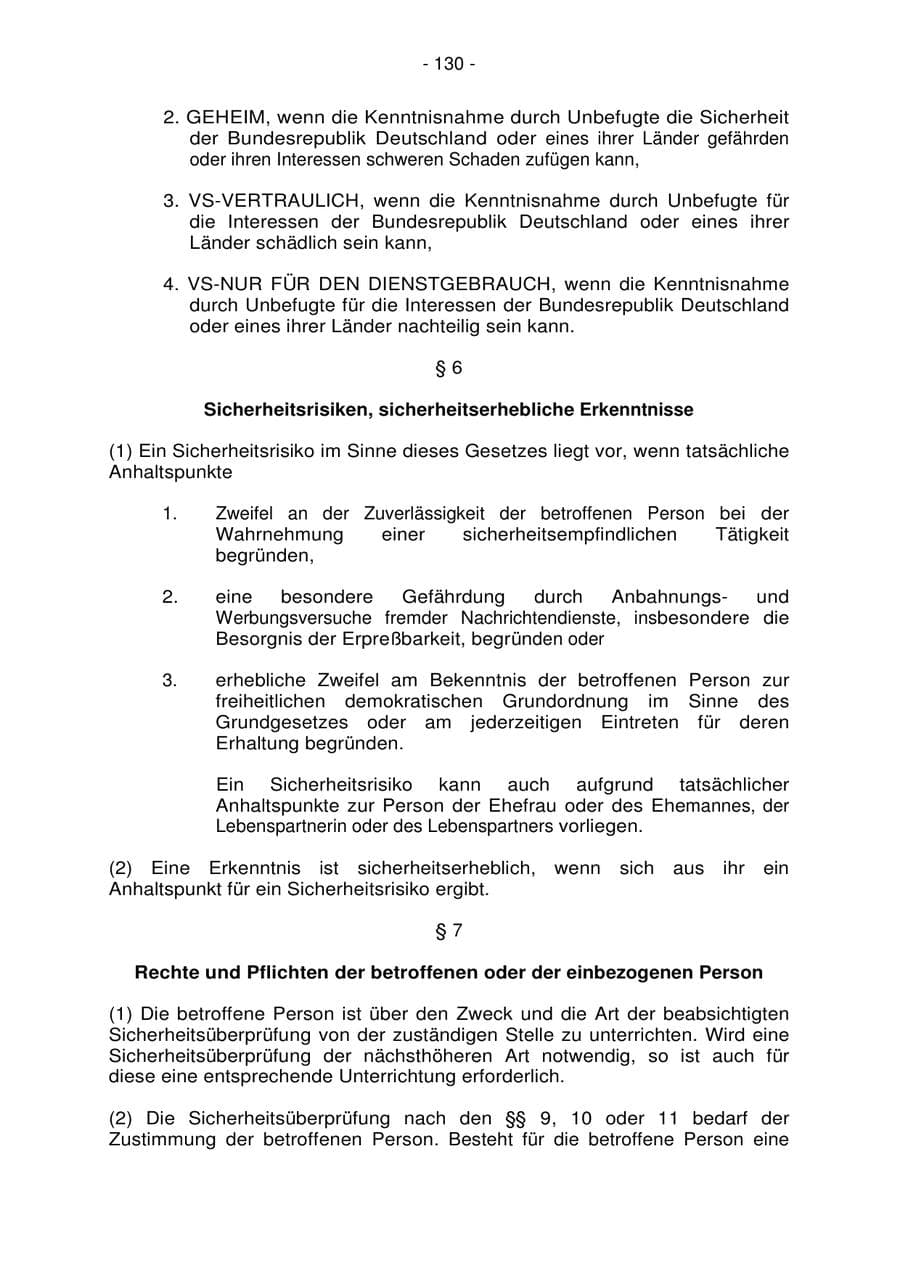 Seite 130 des Verfassungsschutzbericht 2006 Bremen