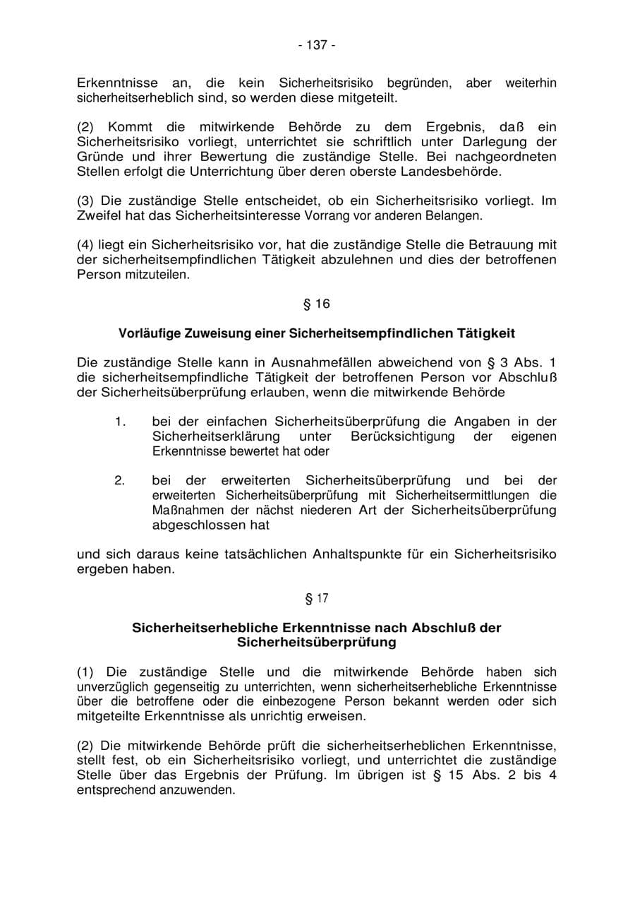 Seite 137 des Verfassungsschutzbericht 2006 Bremen