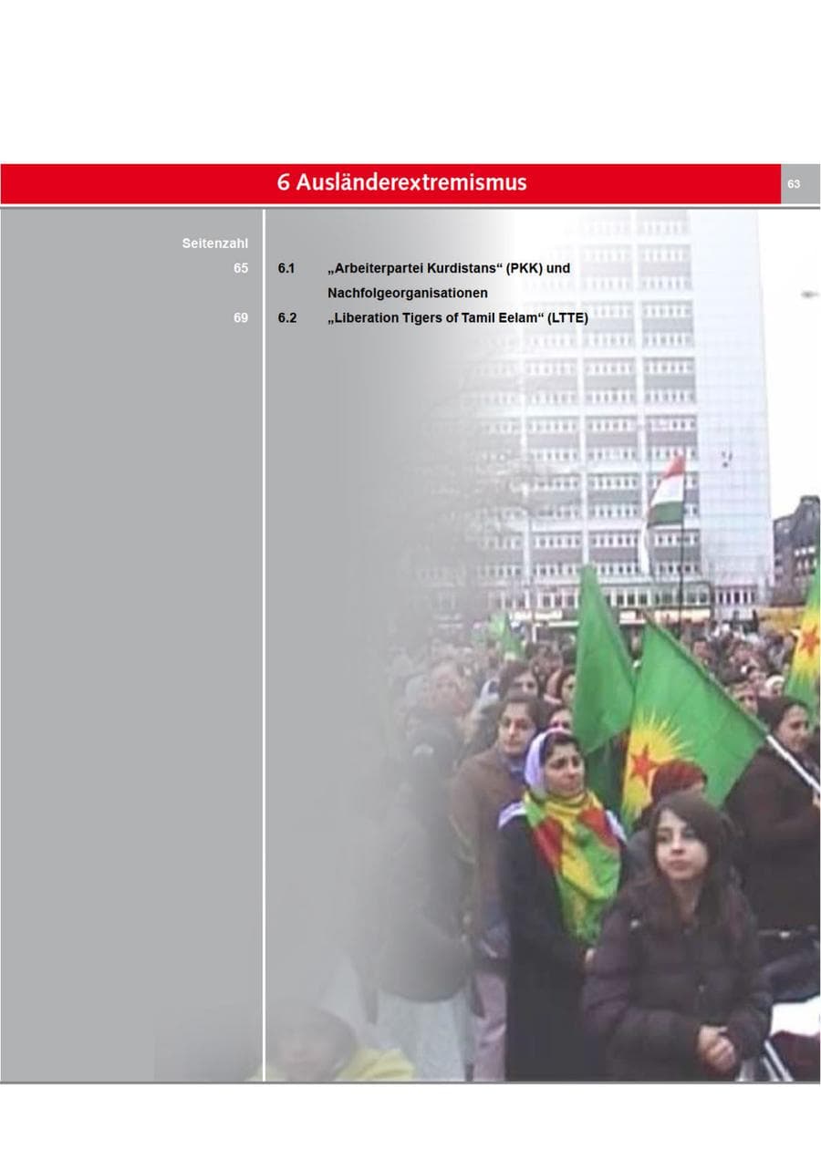 Seite 63 des Verfassungsschutzbericht 2010 Bremen