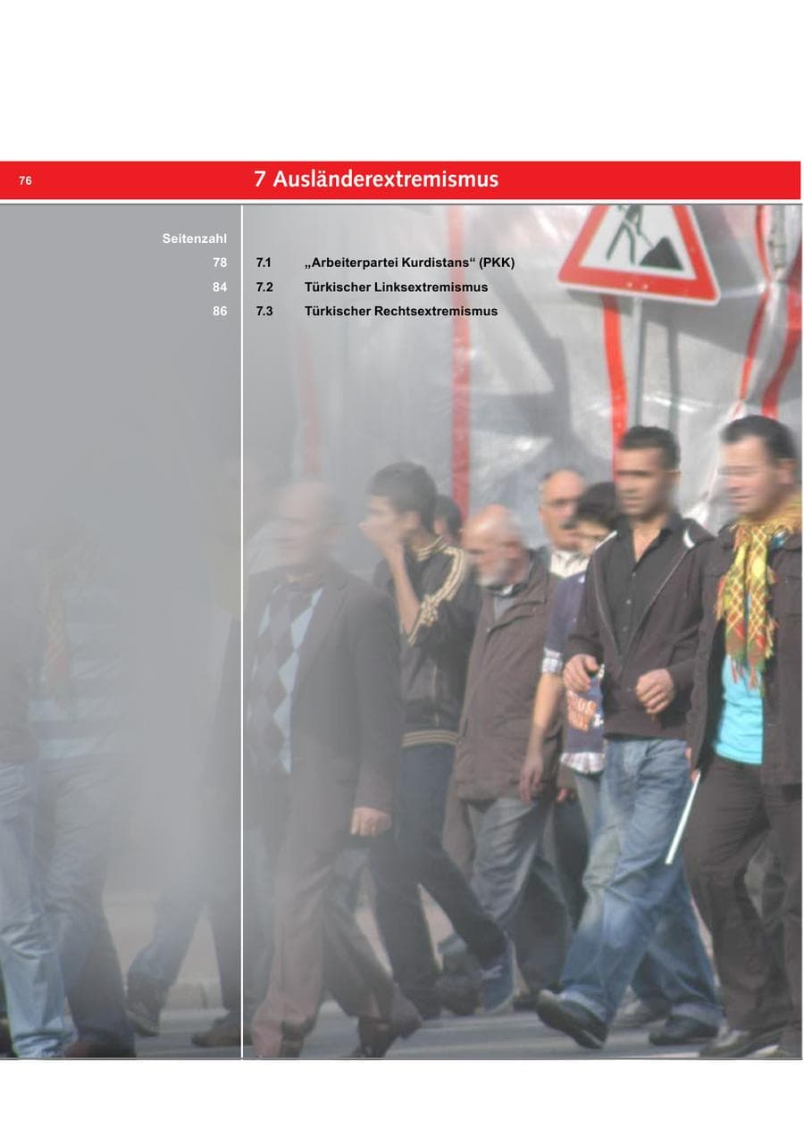 Seite 76 des Verfassungsschutzbericht 2016 Bremen