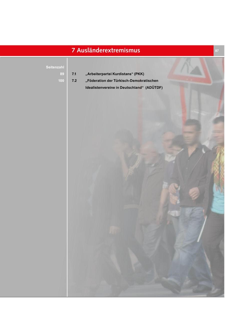 Seite 87 des Verfassungsschutzbericht 2019 Bremen