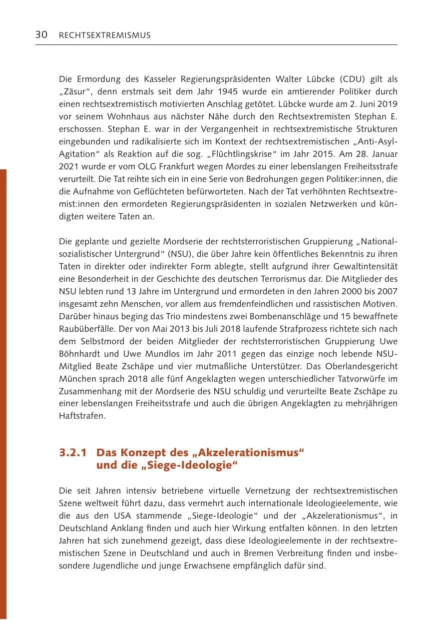 Seite 29 des Verfassungsschutzbericht 2023 Bremen