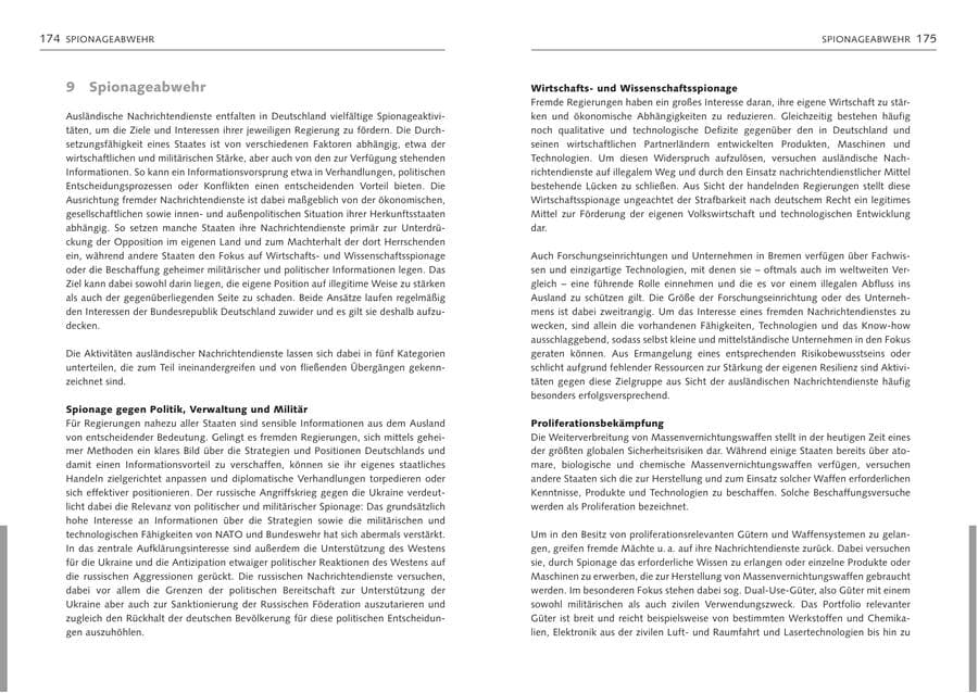 Seite 89 des Verfassungsschutzbericht 2024 Bremen
